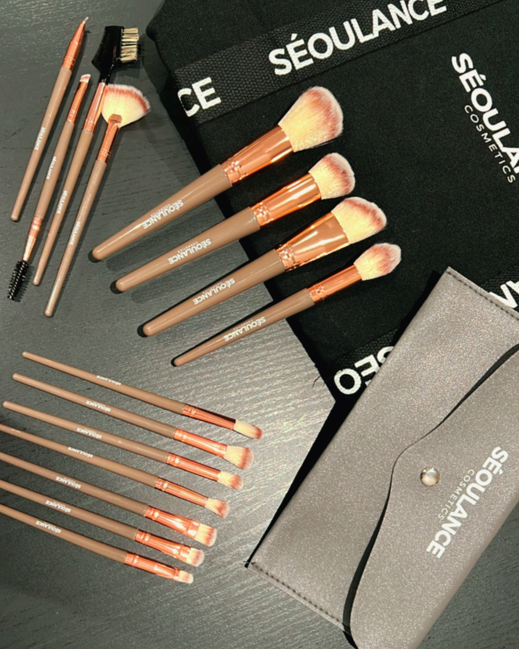 SÉOULANCE Brushes Full Collection 15 Brushes